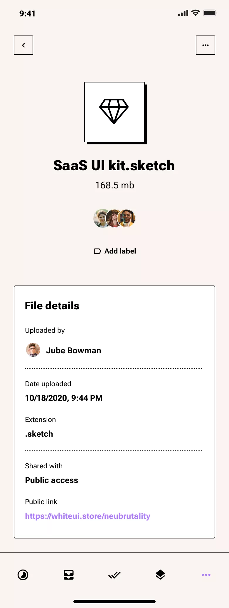 Neo-butalism Files Management app