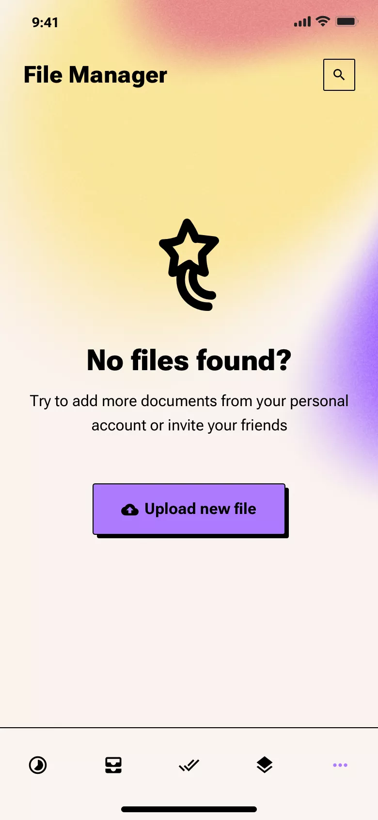 Neo-butalism Files Management app
