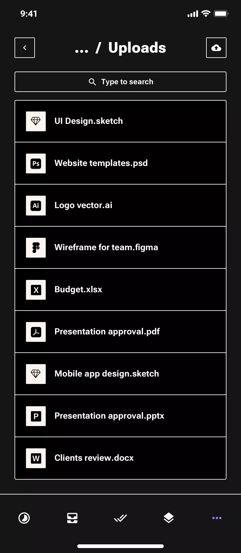Neo-butalism Files Management app