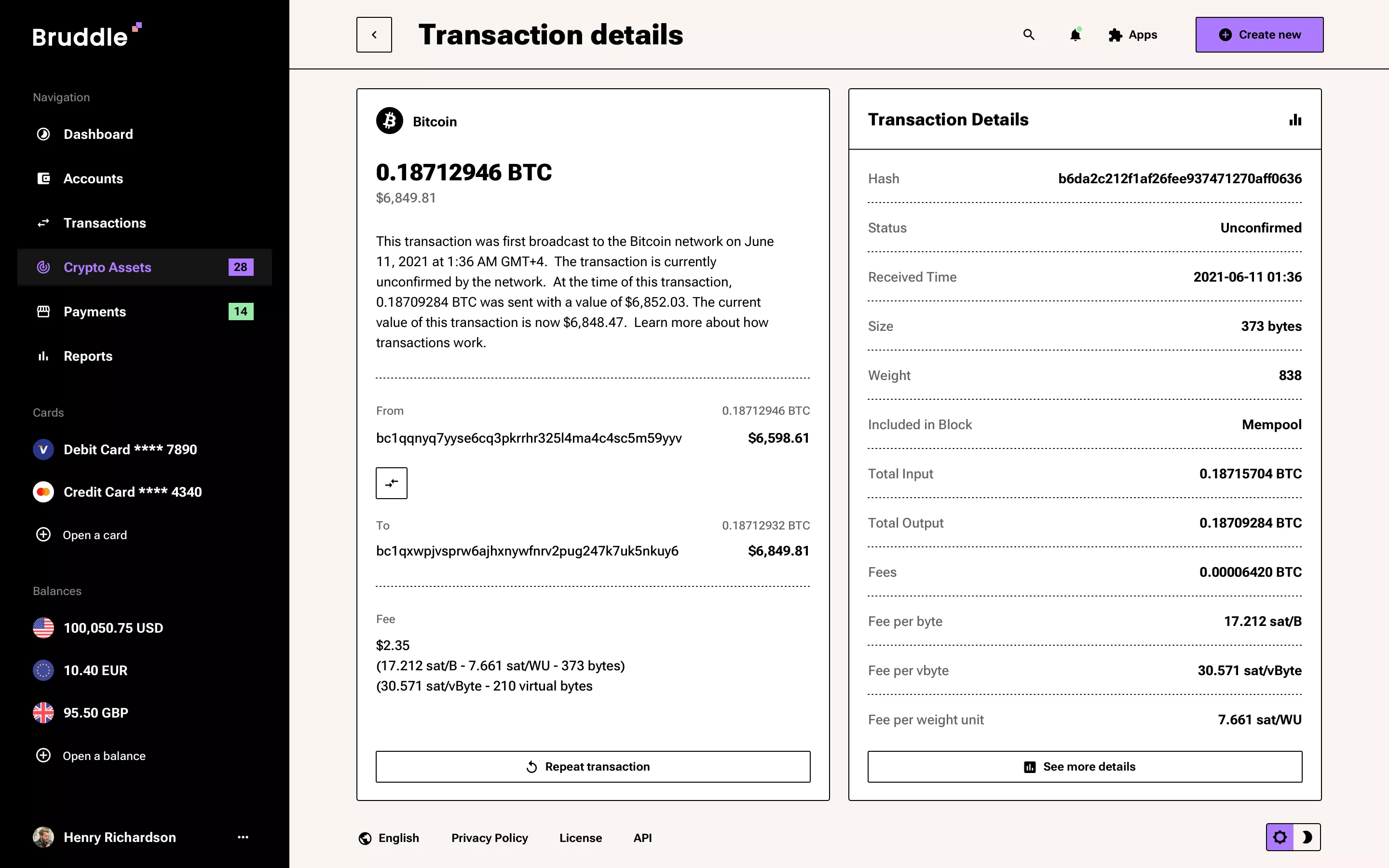 Neo-brutalism de-fi app design