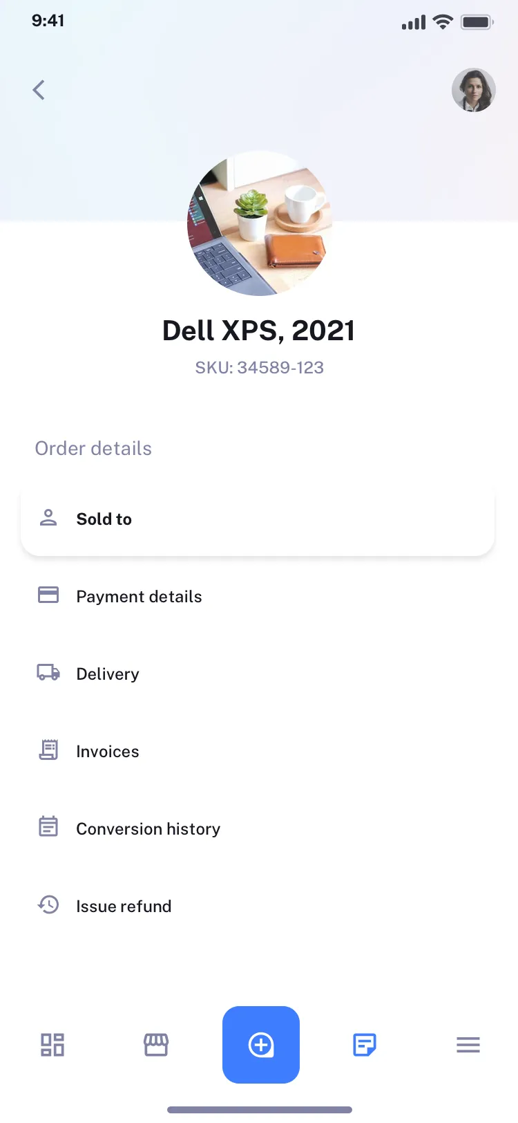 Mobile E-commerce app design