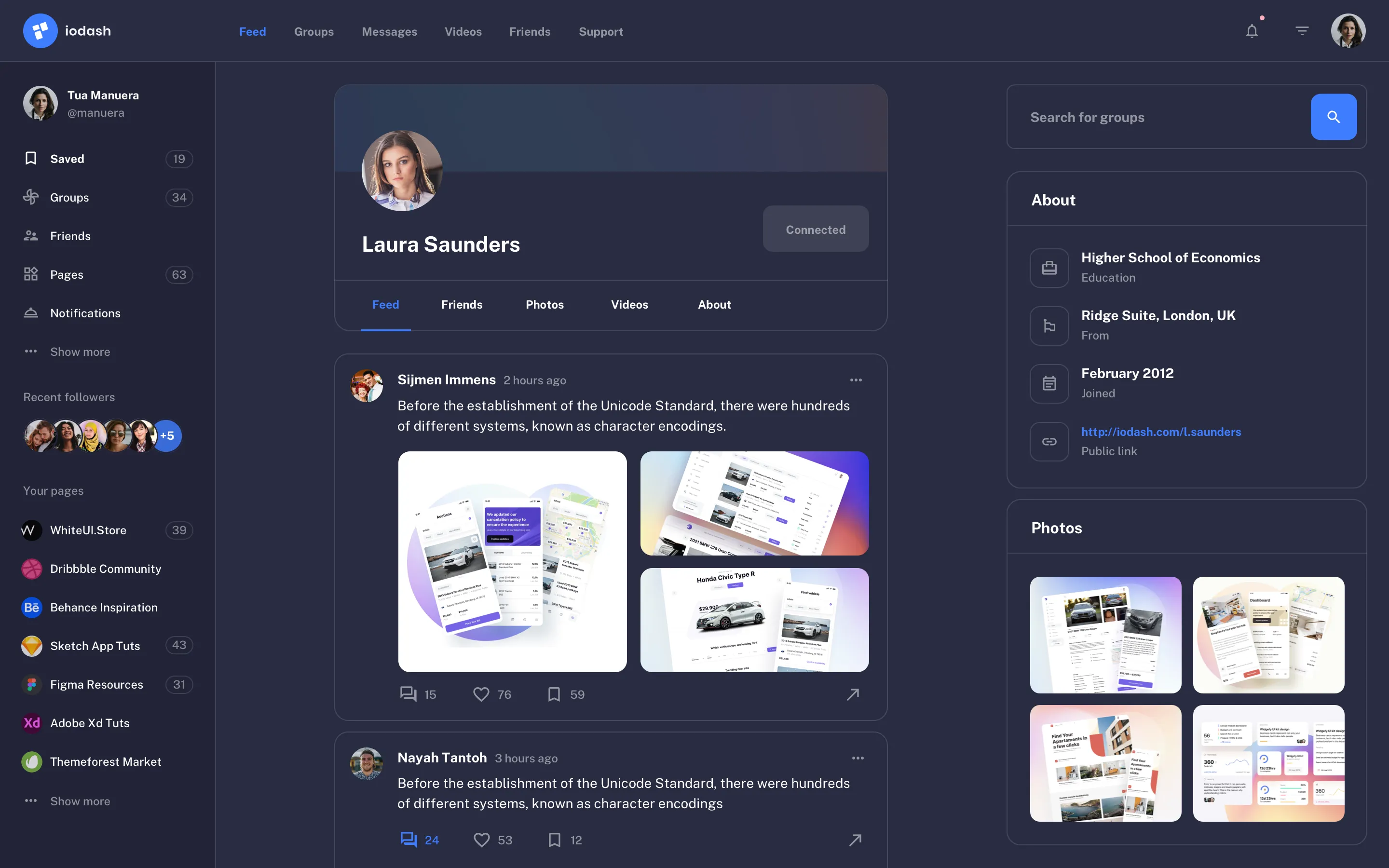 Social UI Design