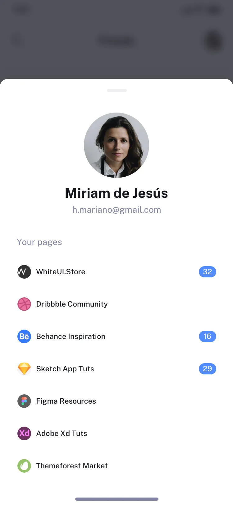 Mobile Social Feed Design