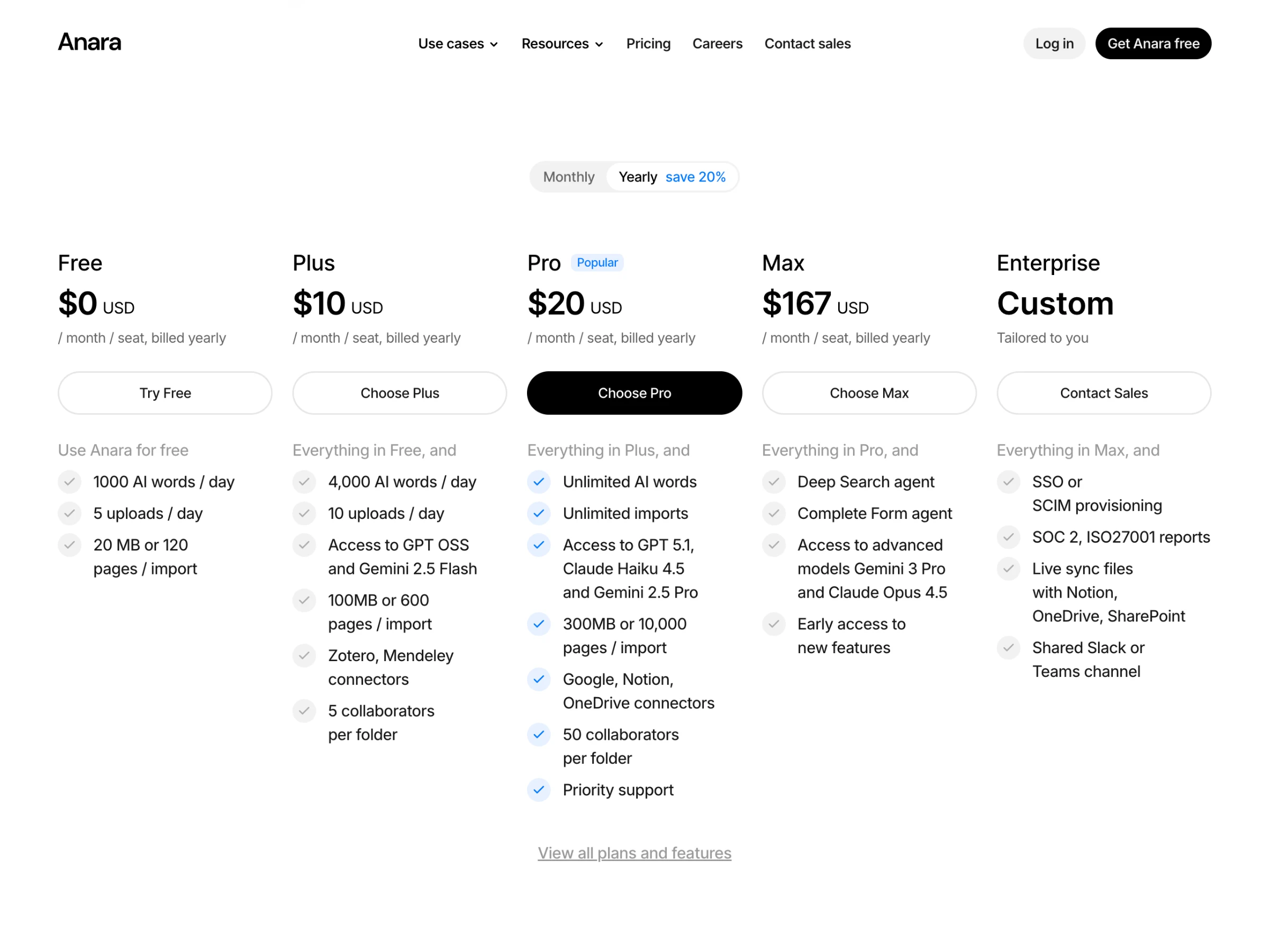 Anara Pricing Plans and Discount Codes