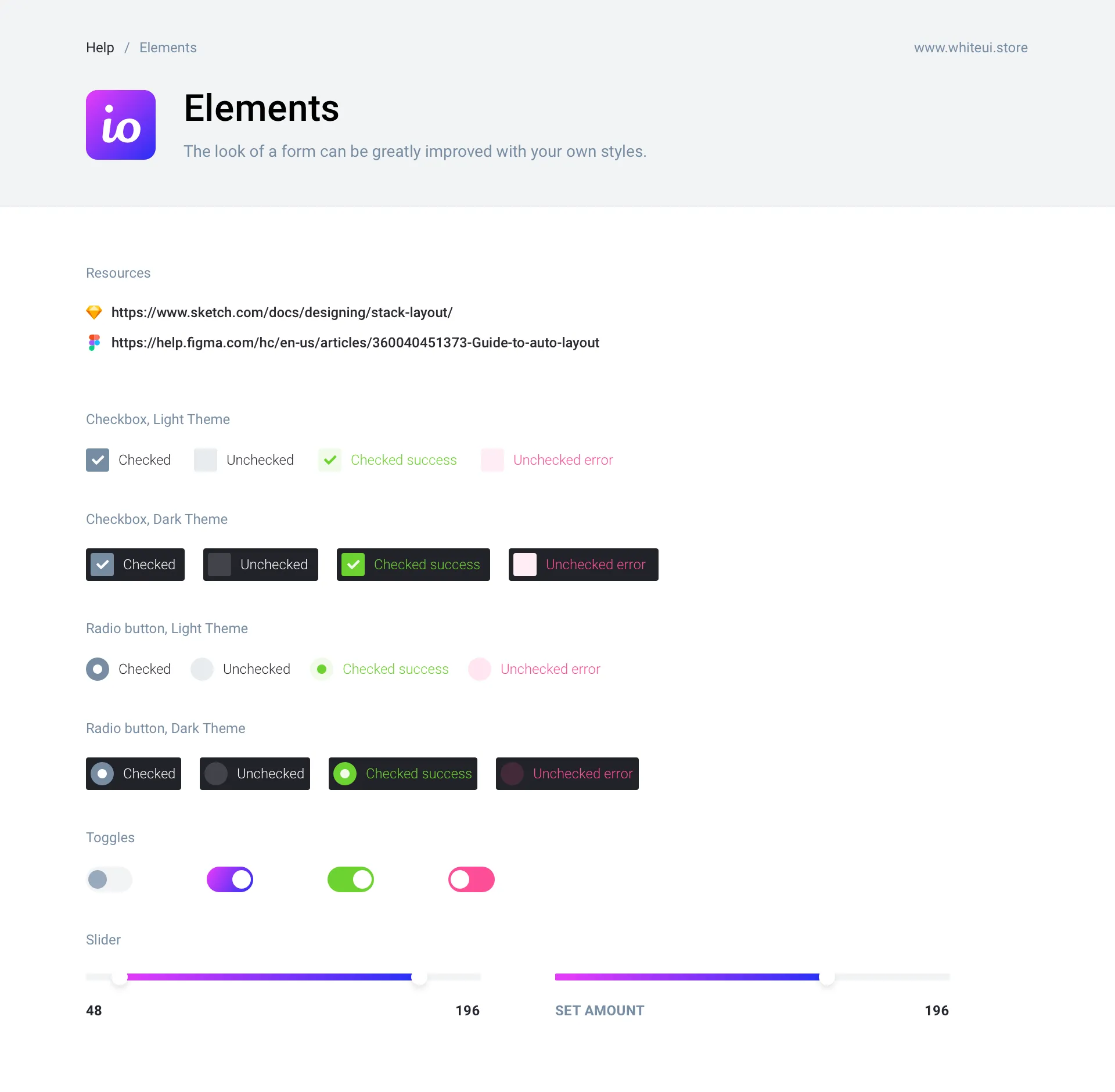 IOWallet Design System