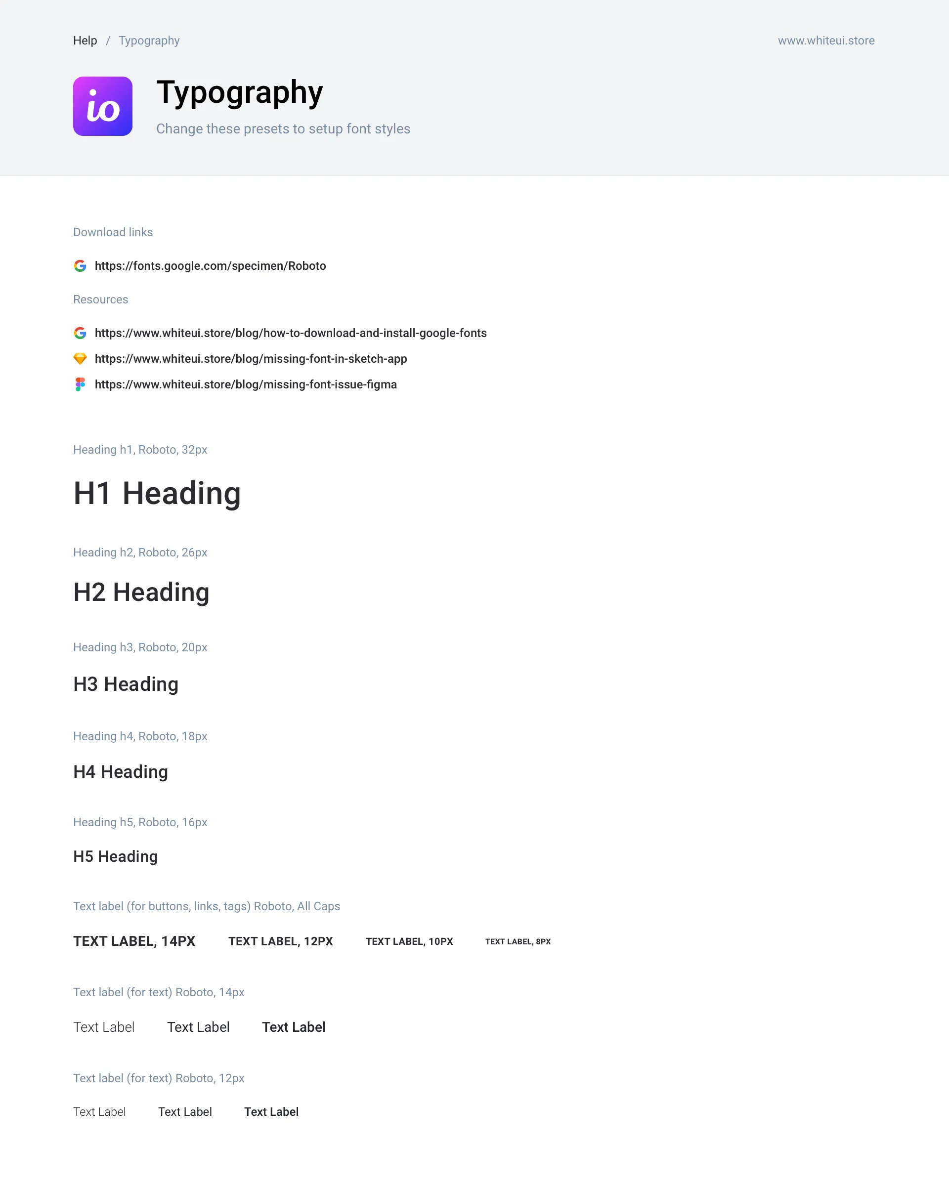 IOWallet Design System