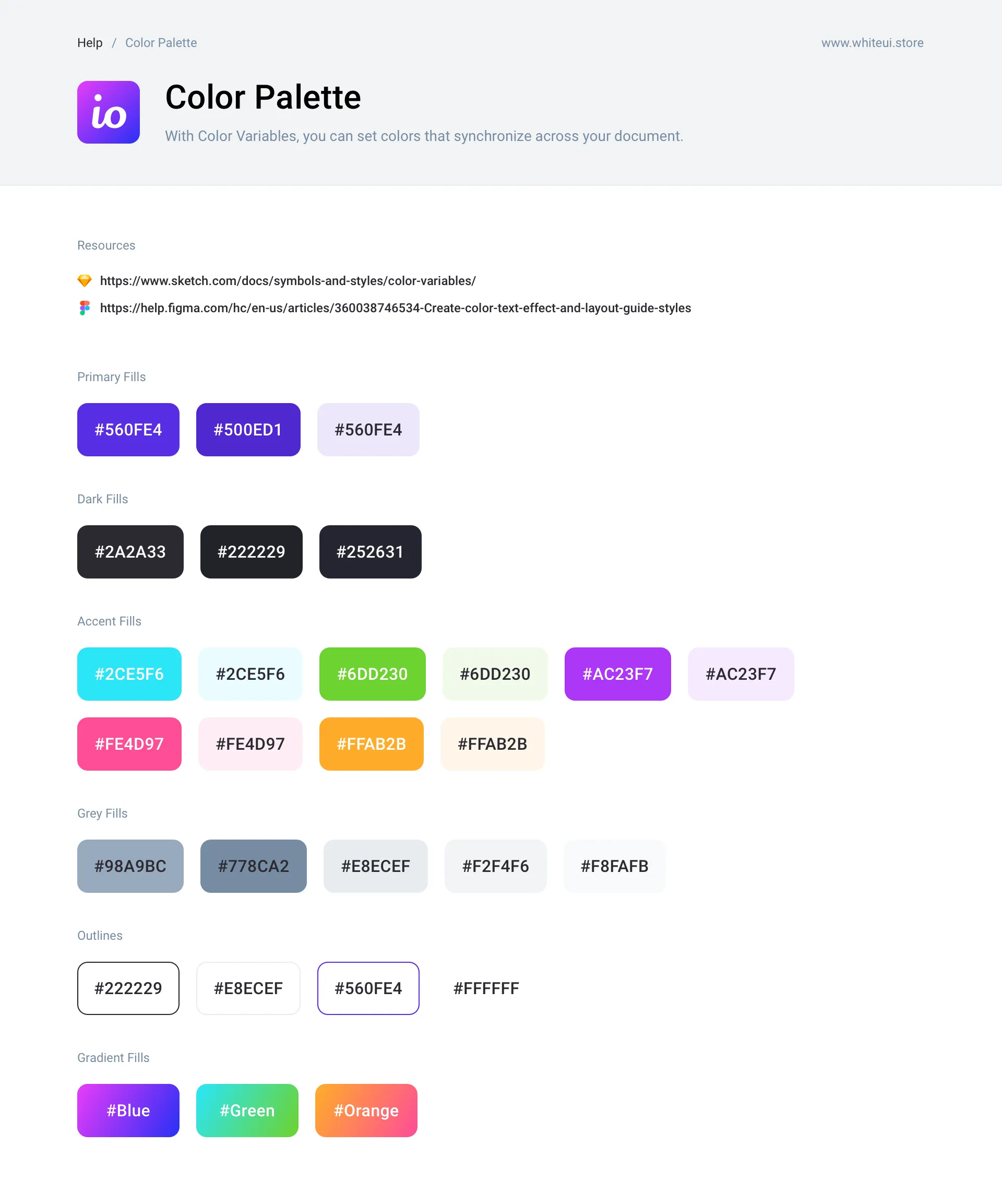 IOWallet Design System