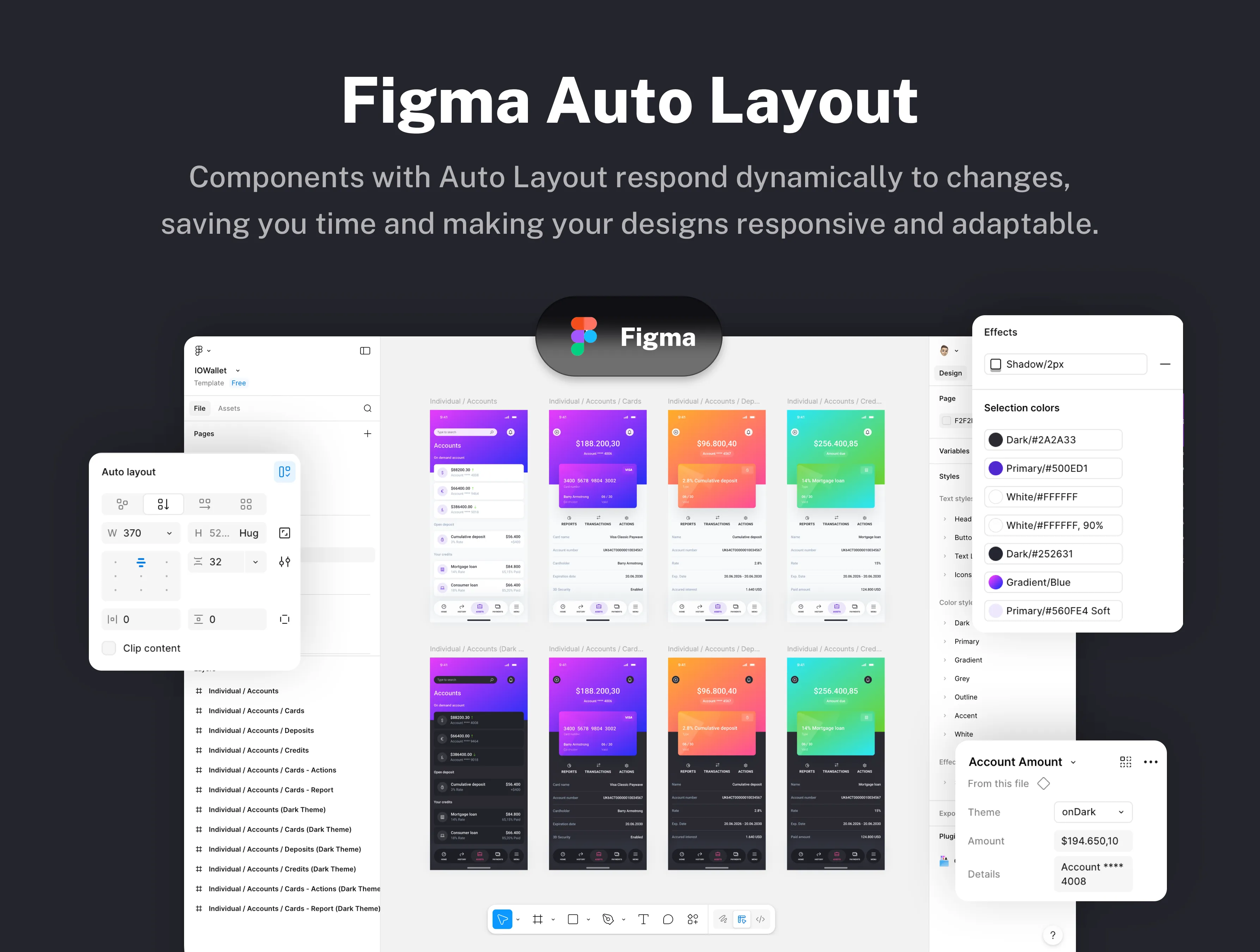 Mobile app template for expenses tracking apps