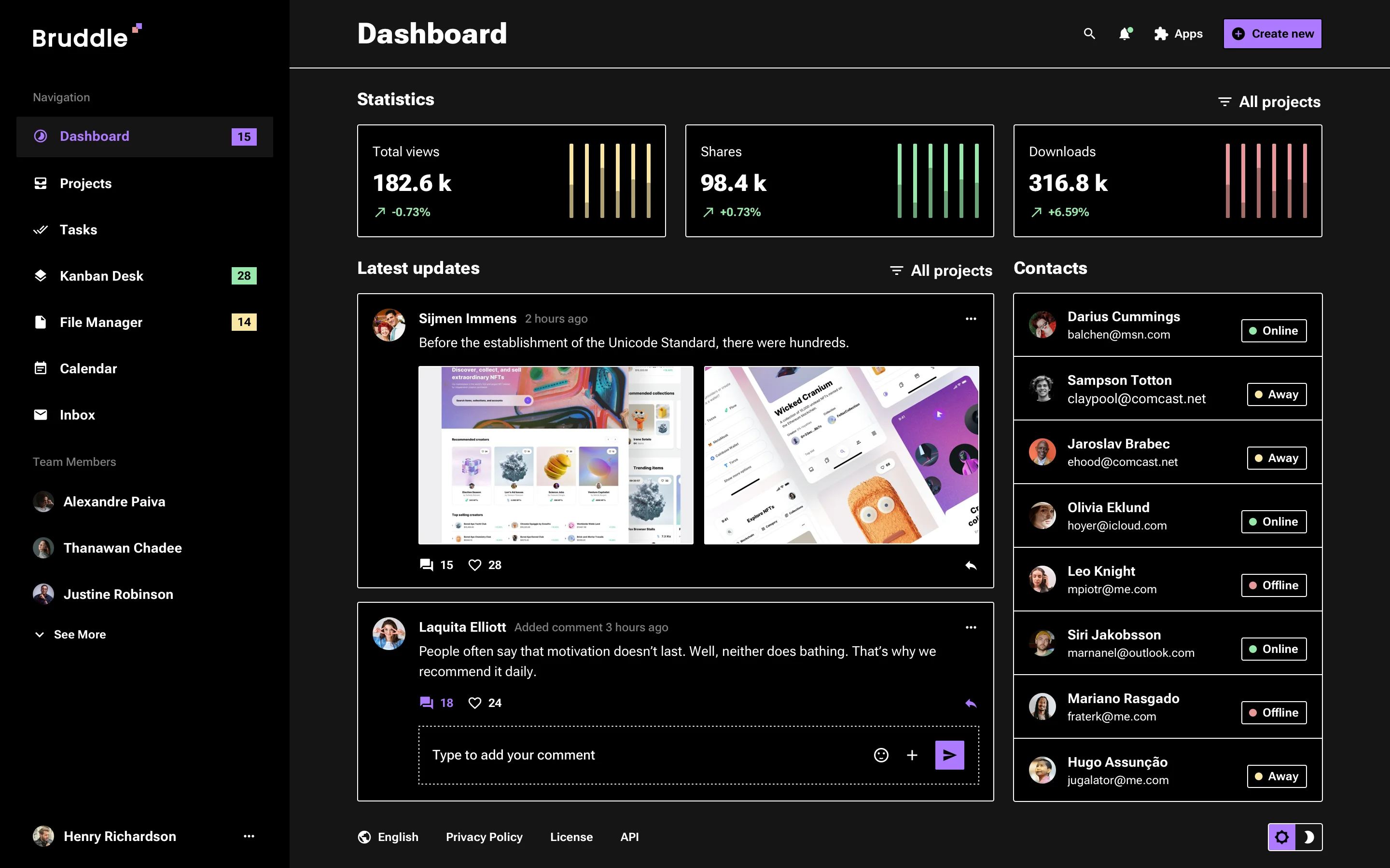 Neo-Brutalism app design