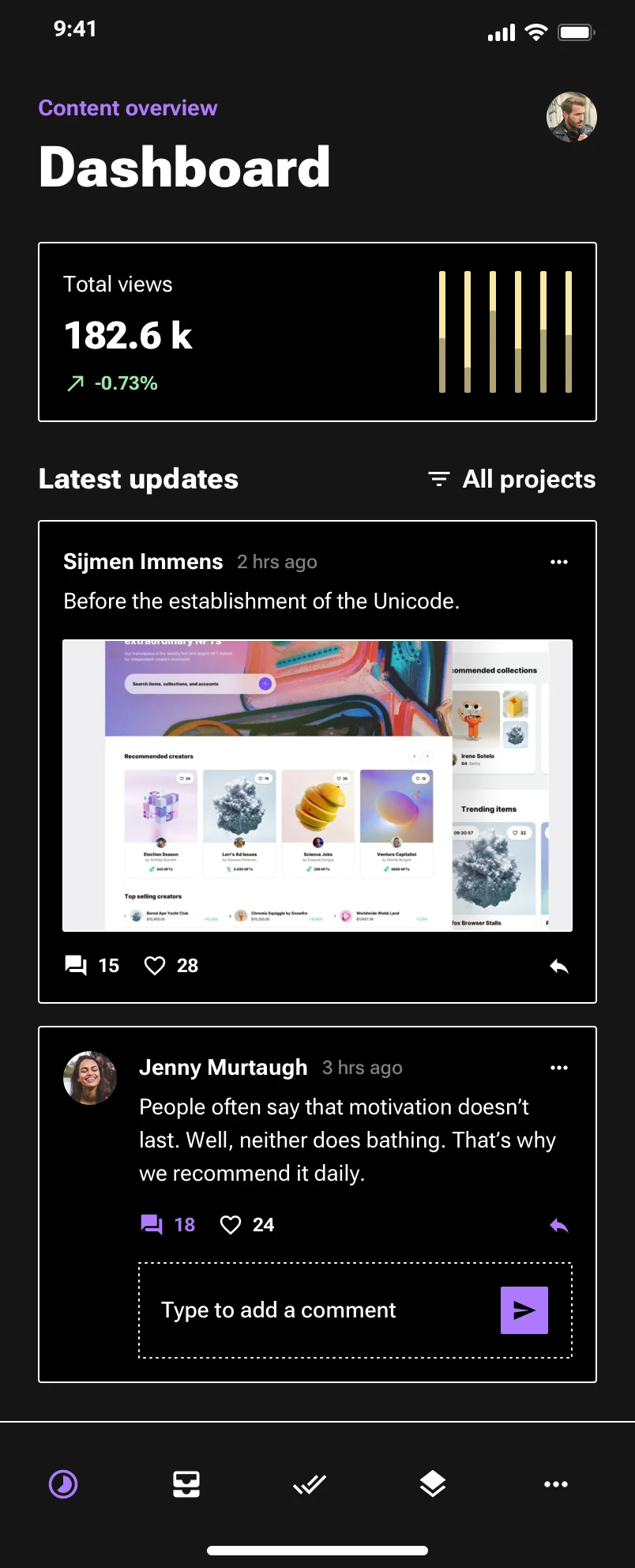 Neo-Brutalism Mobile app template