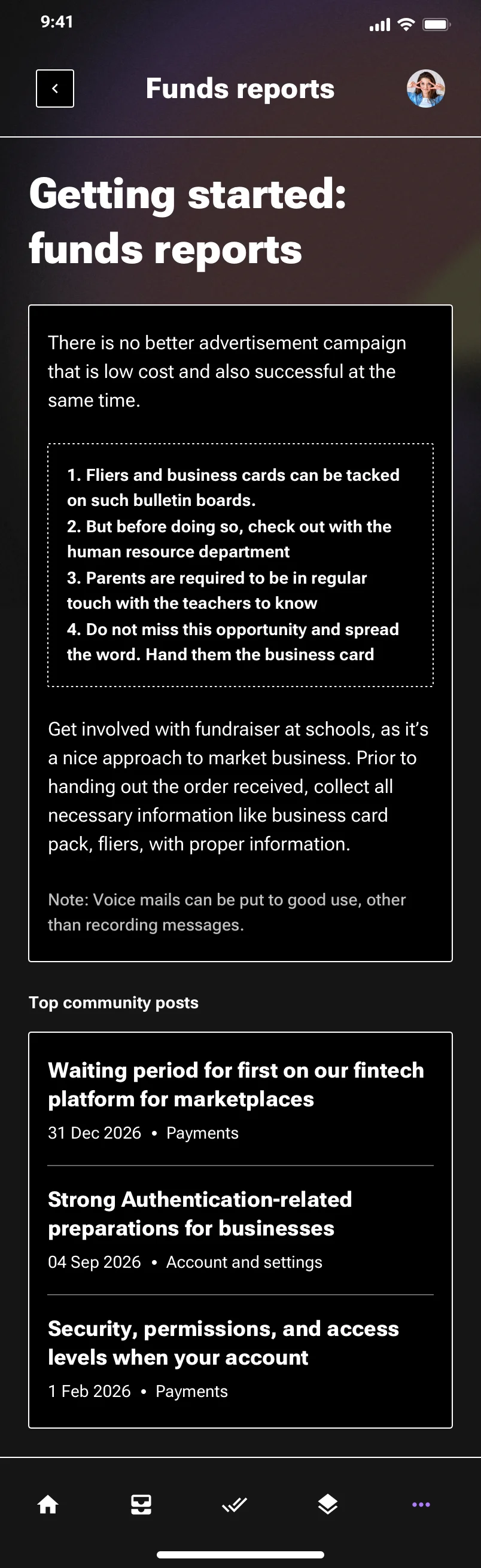 Neo-brutalism mobile help app design