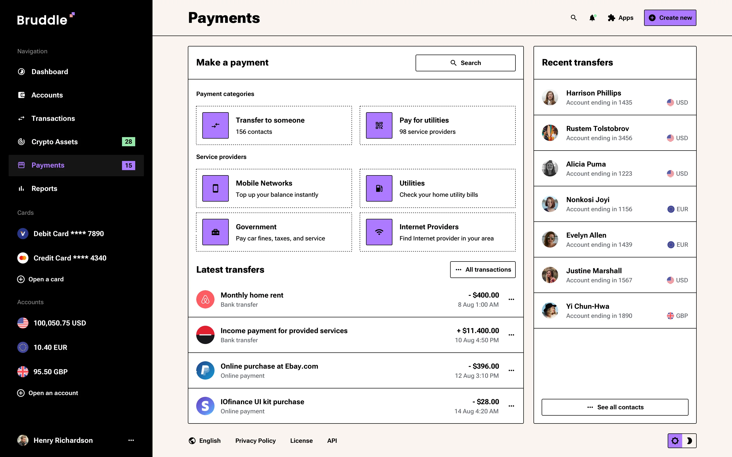 Neo-brutalism financial design system