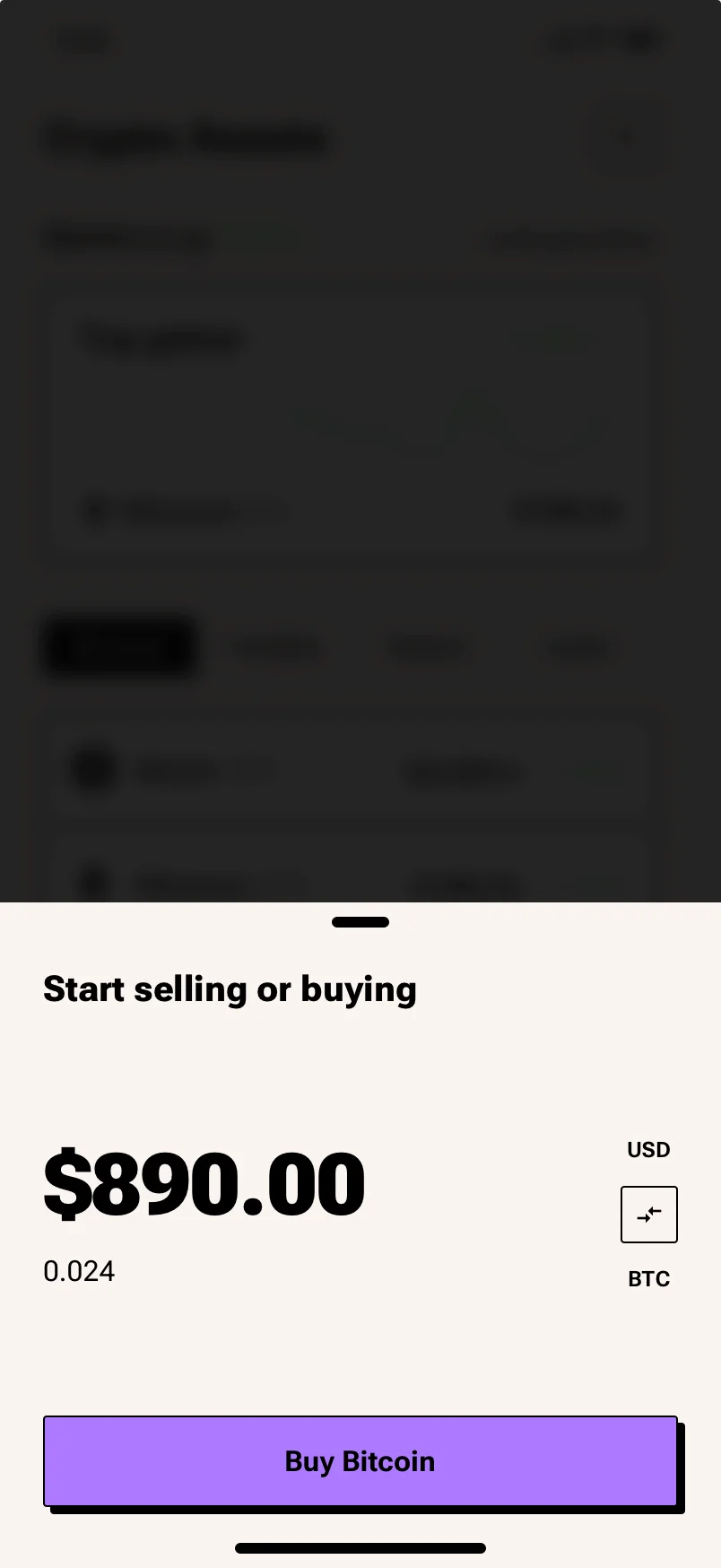 Neo-brutalism crypto wallet app design