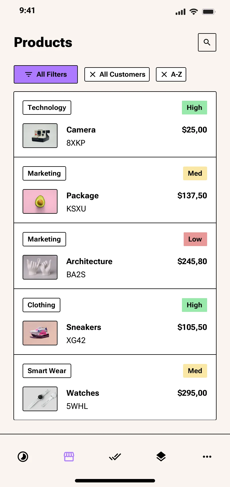 Neo-brutalism Mobile SaaS app Design