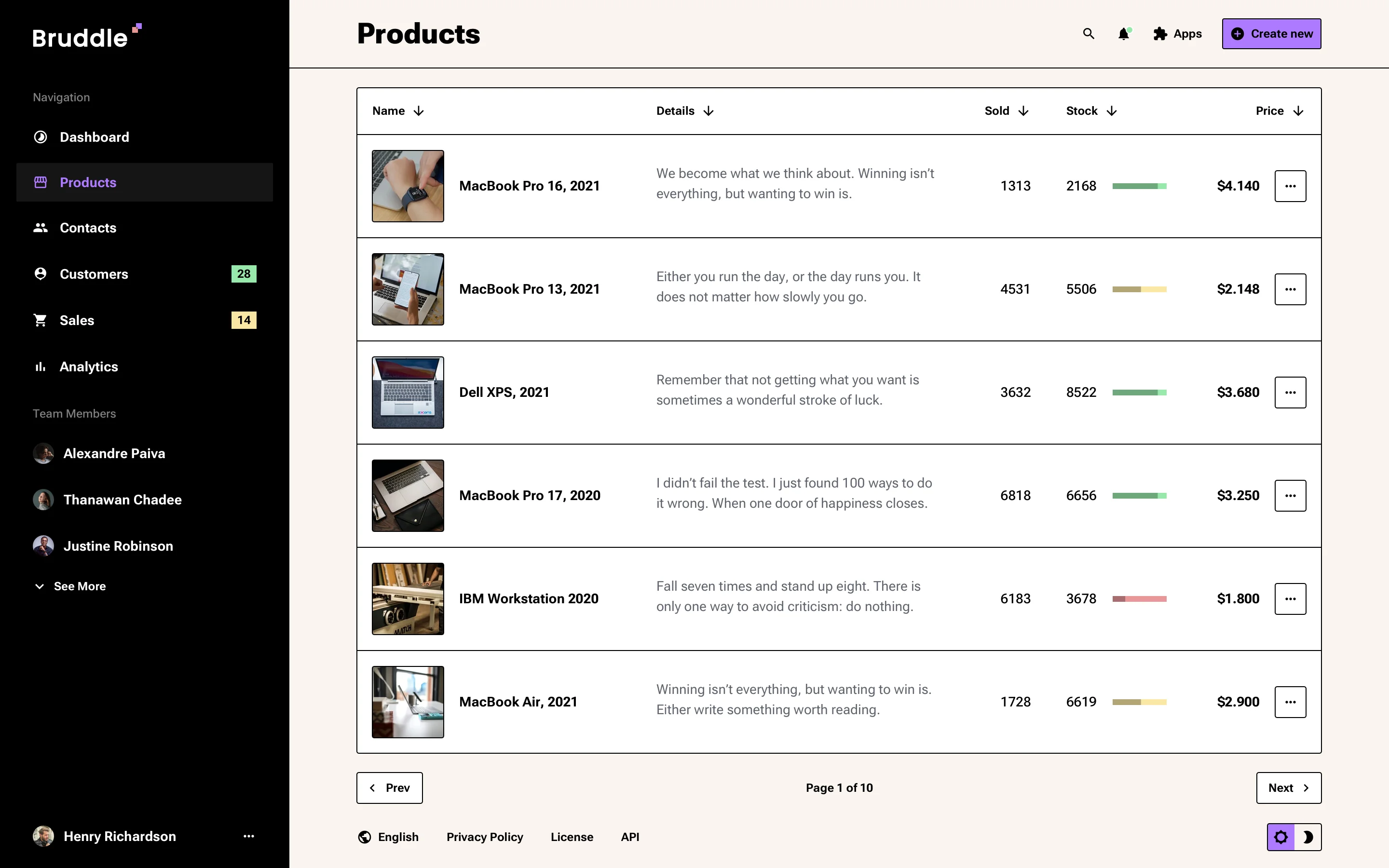 Neo-brutalism Ecommerce Web App Design