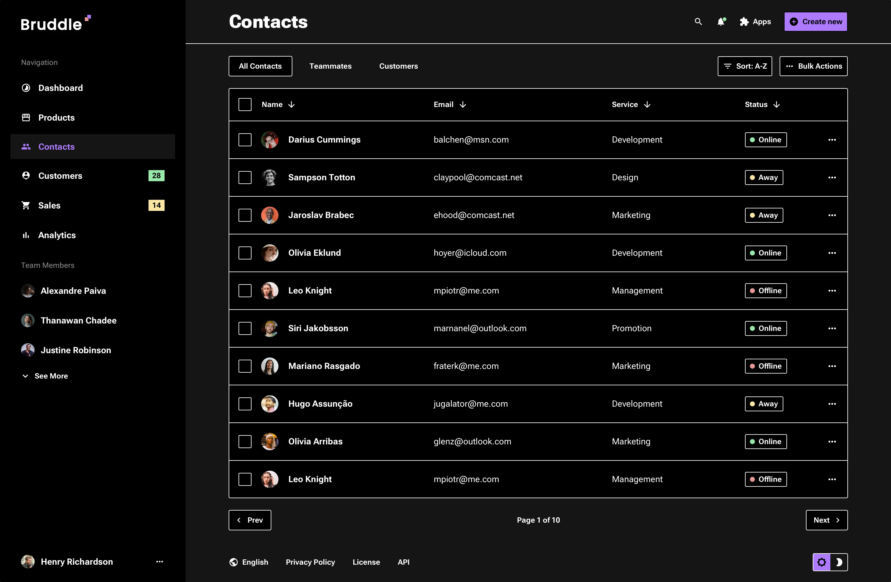 Neo-brutalism shop management UI design