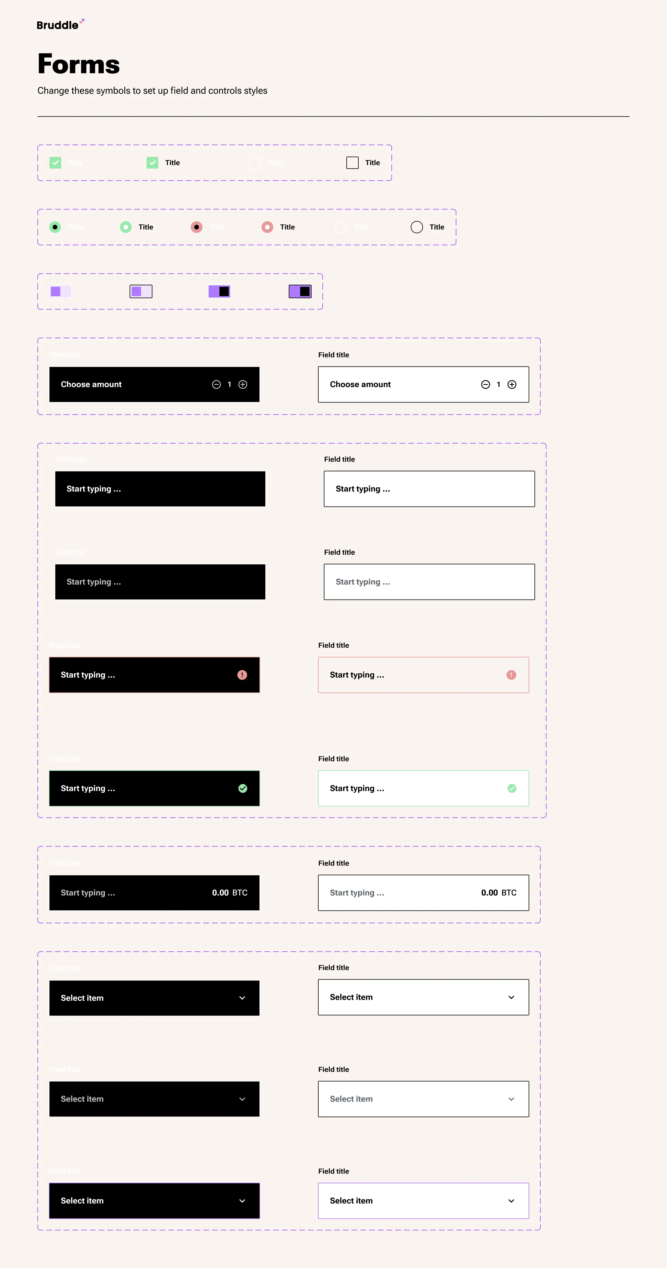 neobrutalism UI design system
