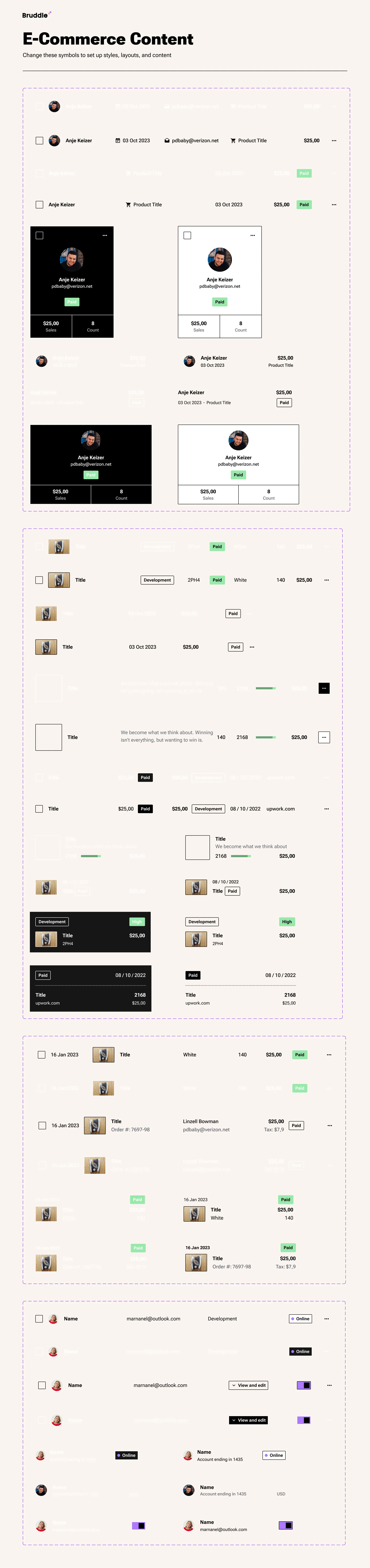 neobrutalism design system for Sketch