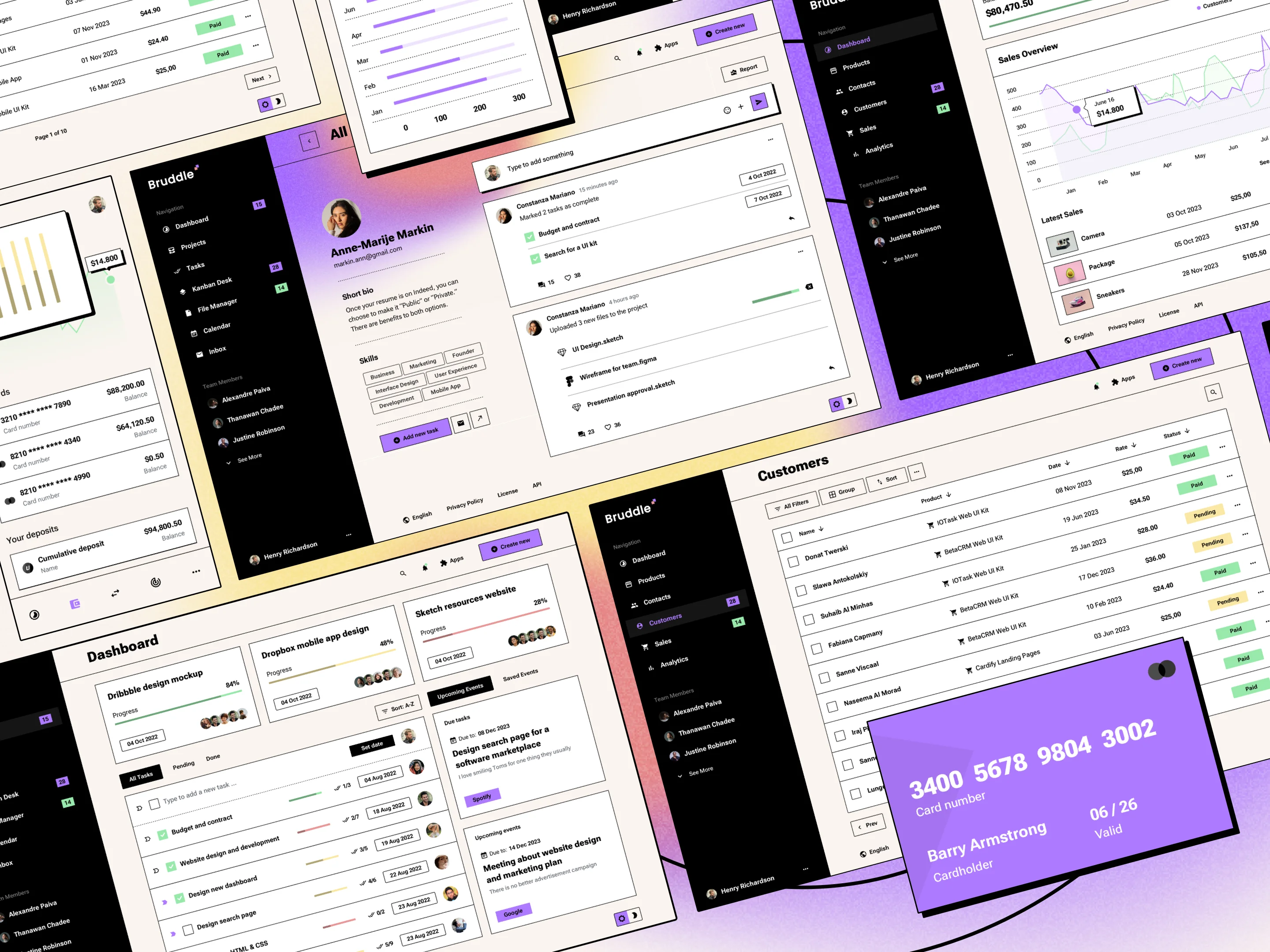 Bruddle UI kit updated