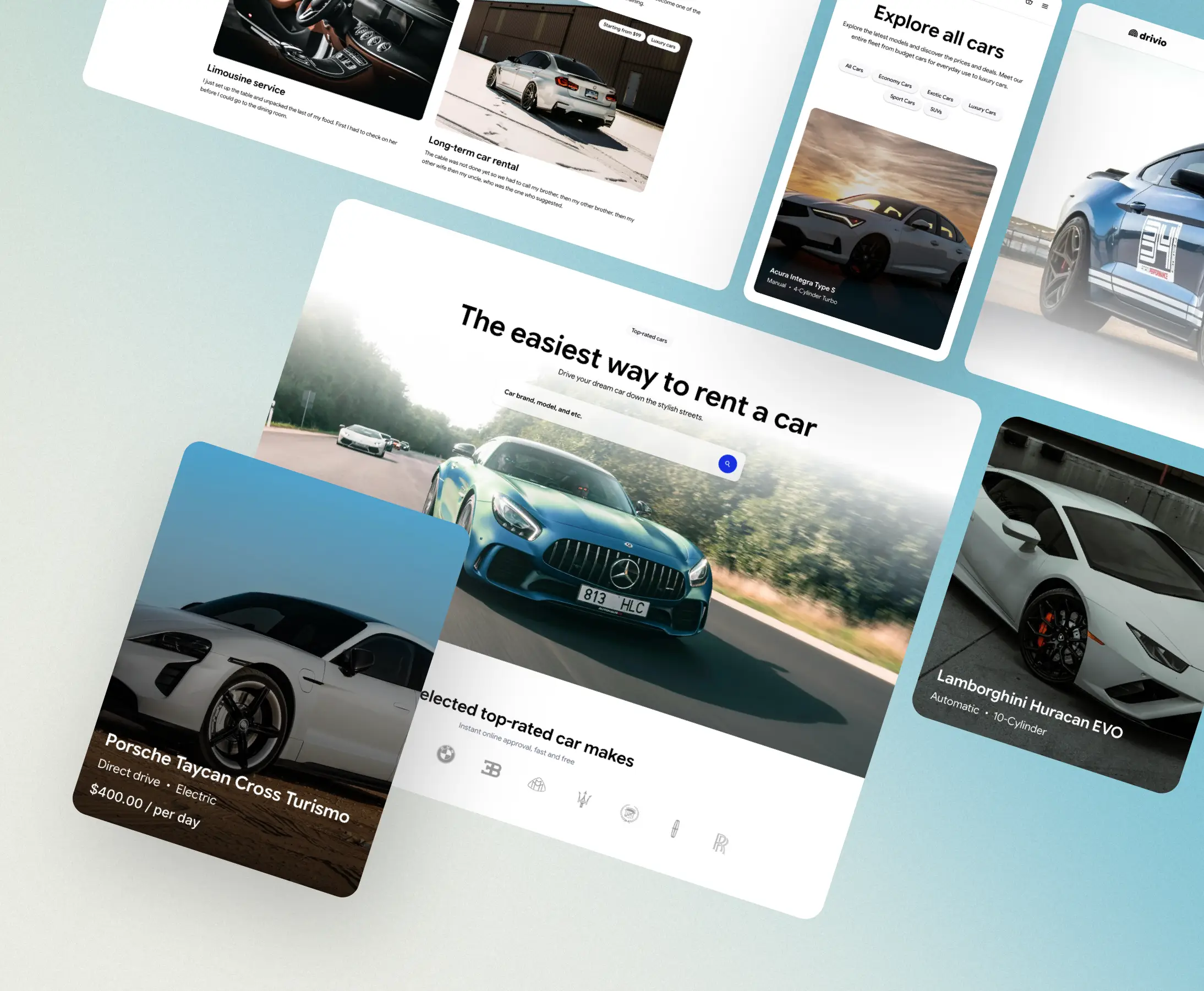 Drivio Framer Template