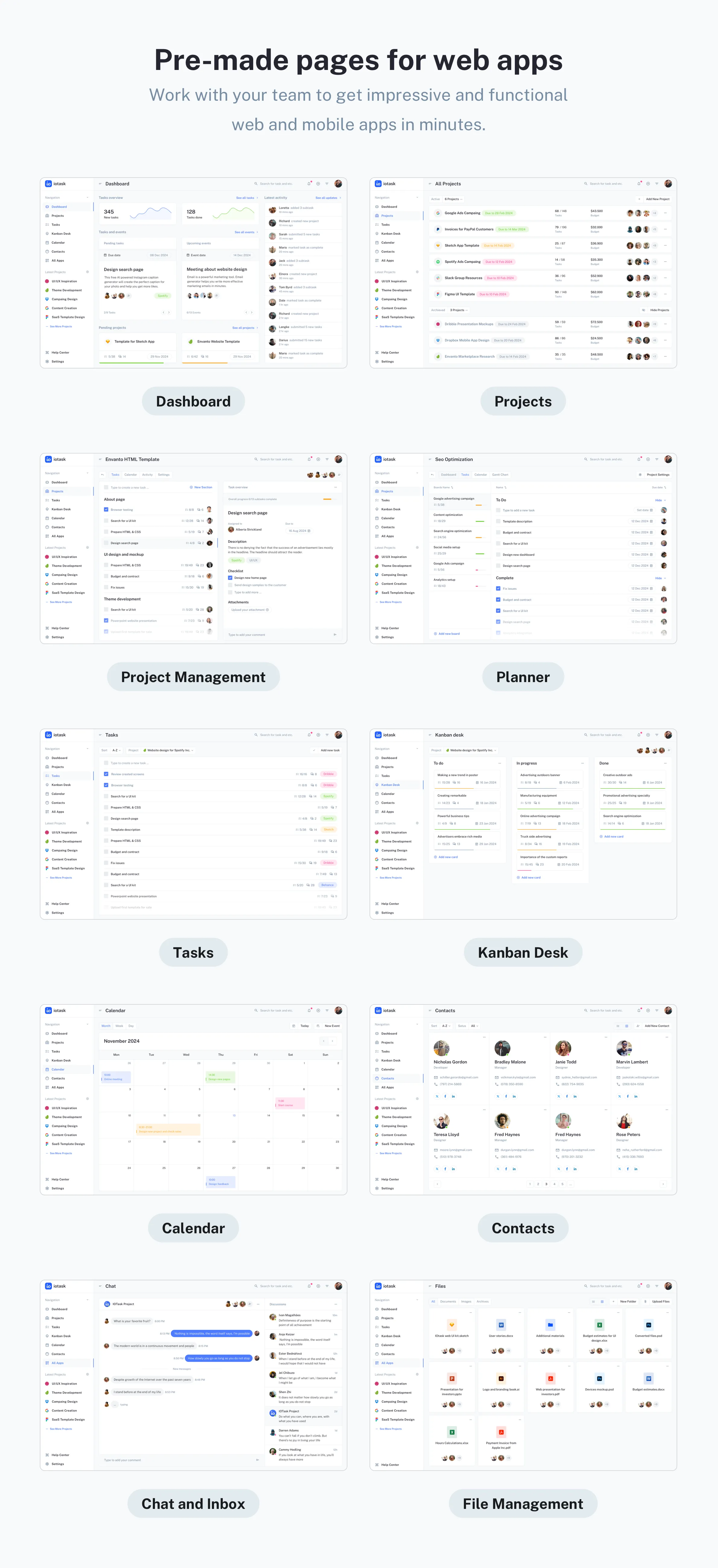 SaaS UI design Kit