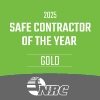 2025 Safe Contractor of the Year - Gold - Email Signature