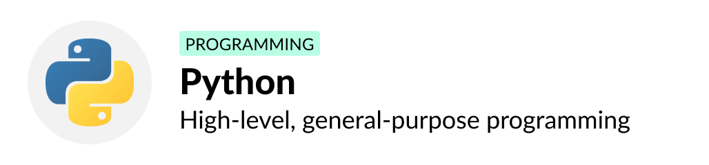 Python - Most popular development Technology and tool picked on MuchSkills