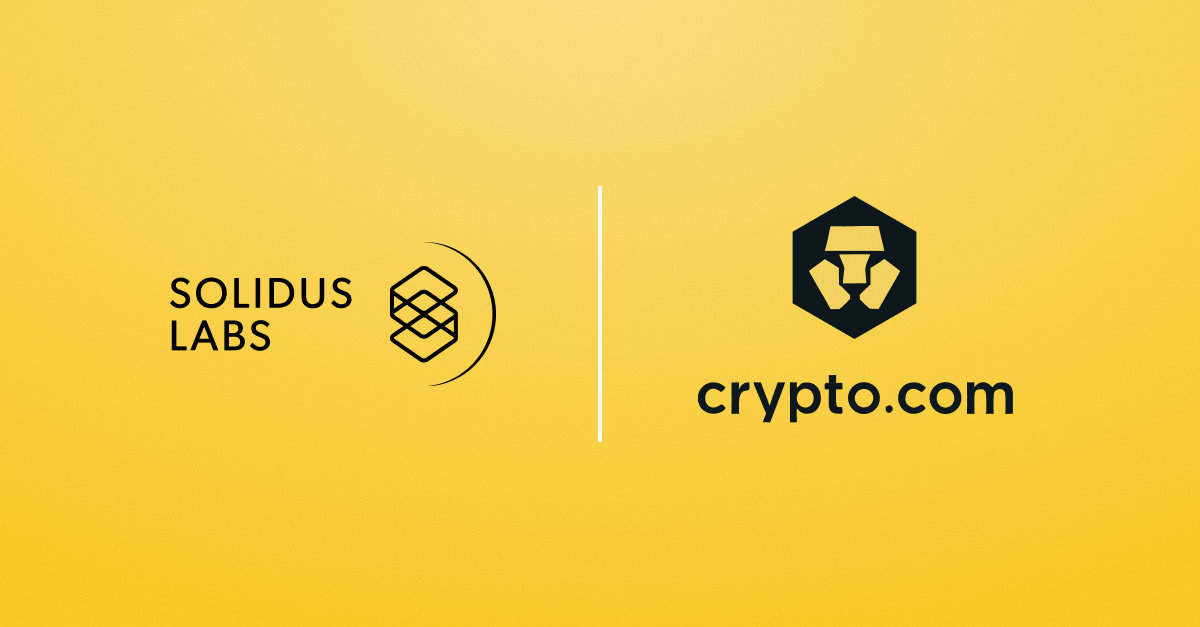 Crypto.com and Solidus Labs Expand Partnership to Support Crypto.com's U.S. Prediction Markets Offering