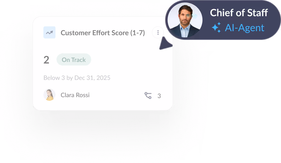 Ein Workpath AI Agent, der den Customer Effort Score ausliest