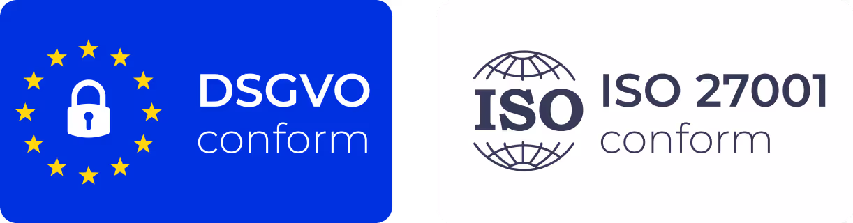 GDPR and ISO 27001 certificates