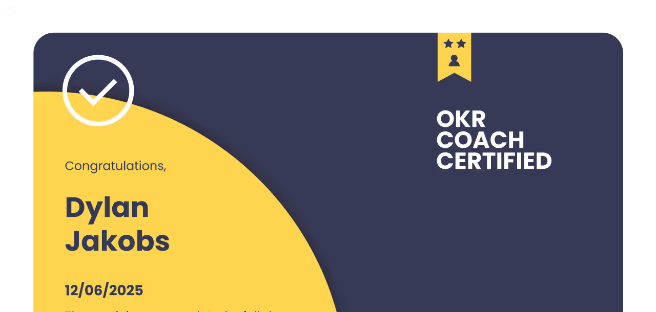 Das Workpath OKR Zertifikat