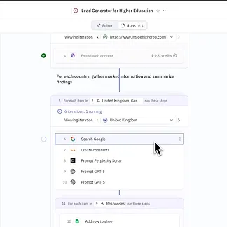 Screenshot of a Workpath workflow automation interface streamlining digital processes.