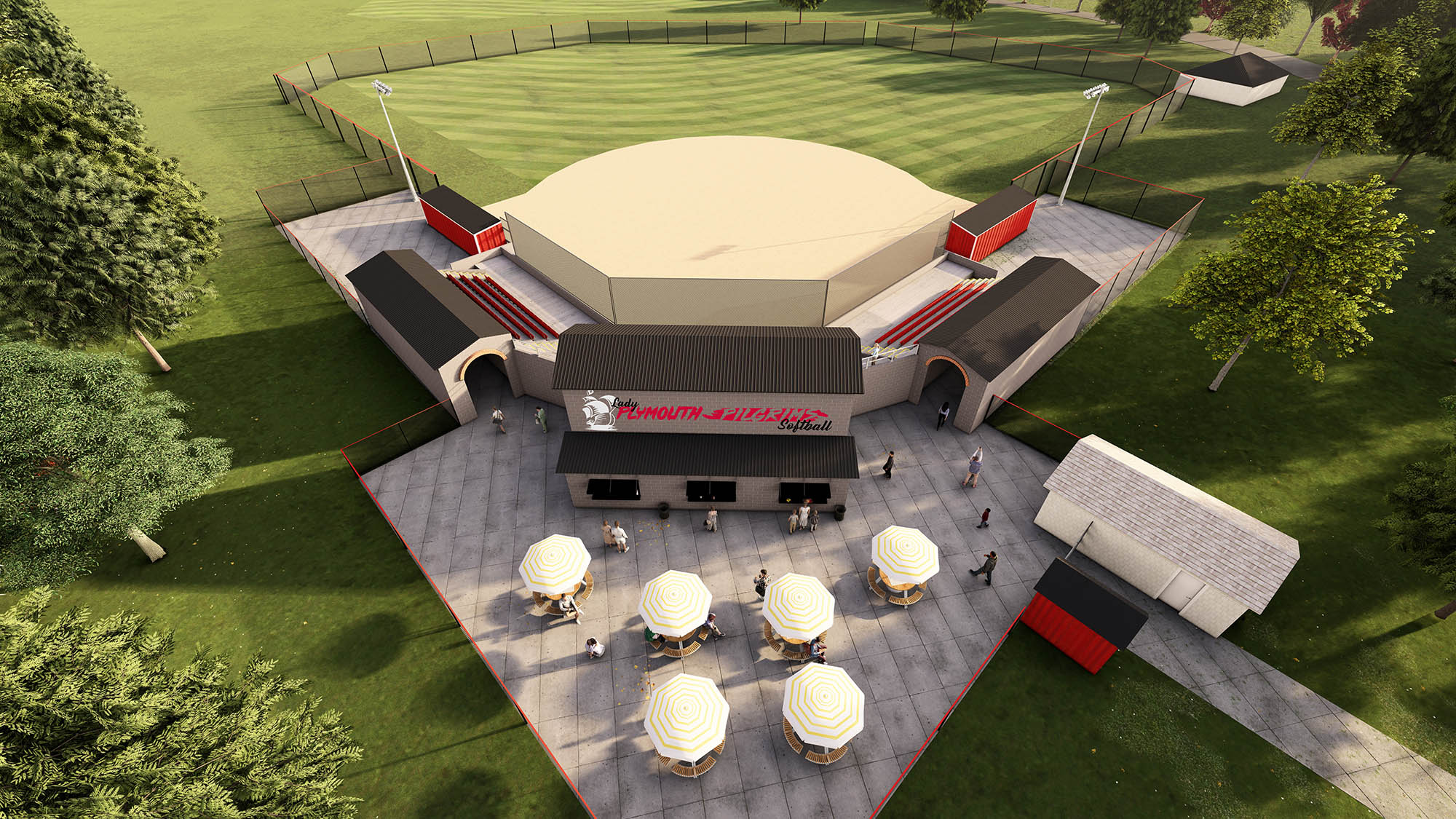 Plymouth Jr-Sr High School Girls Softball Complex