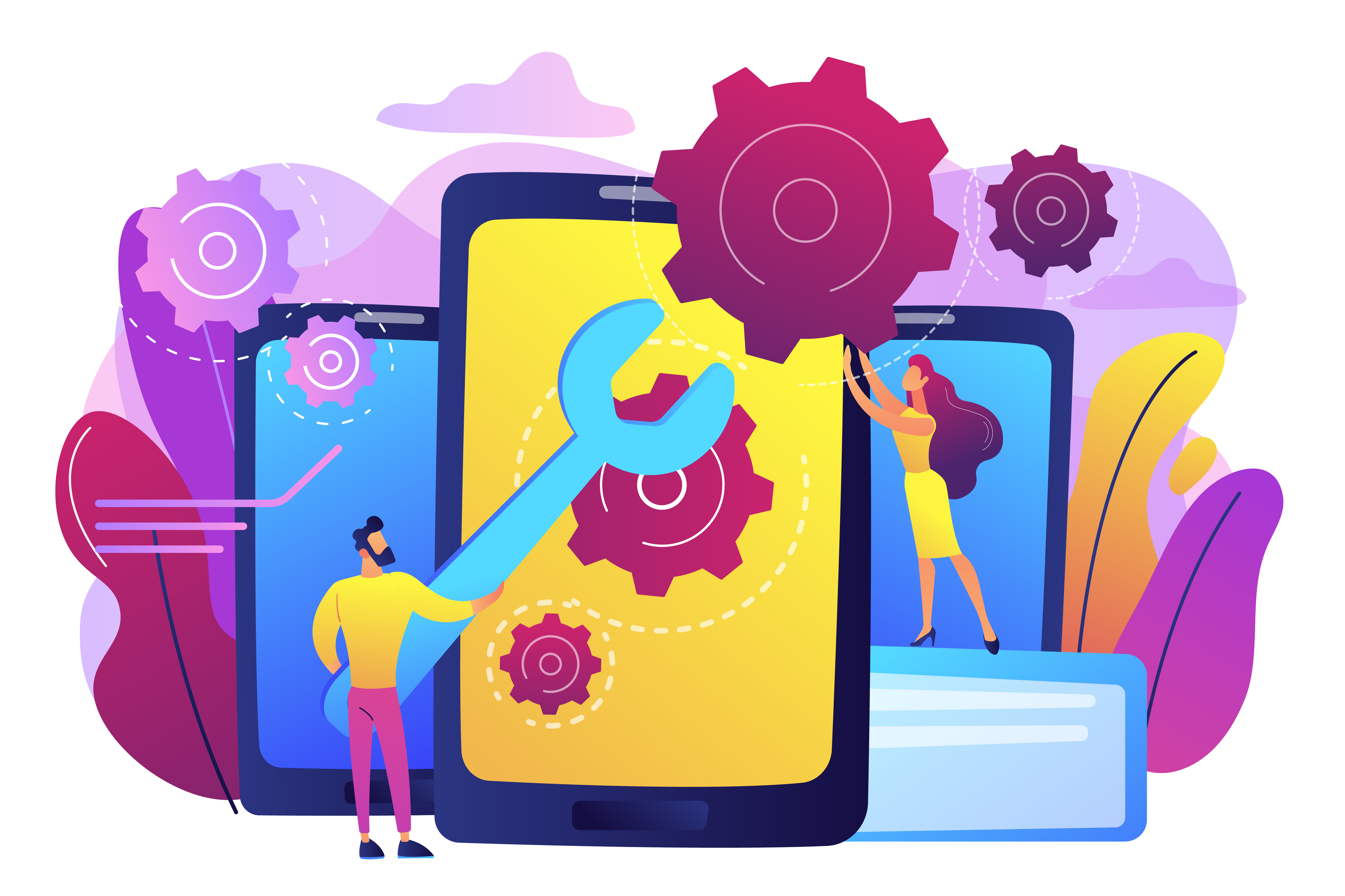 clients discuss form fields