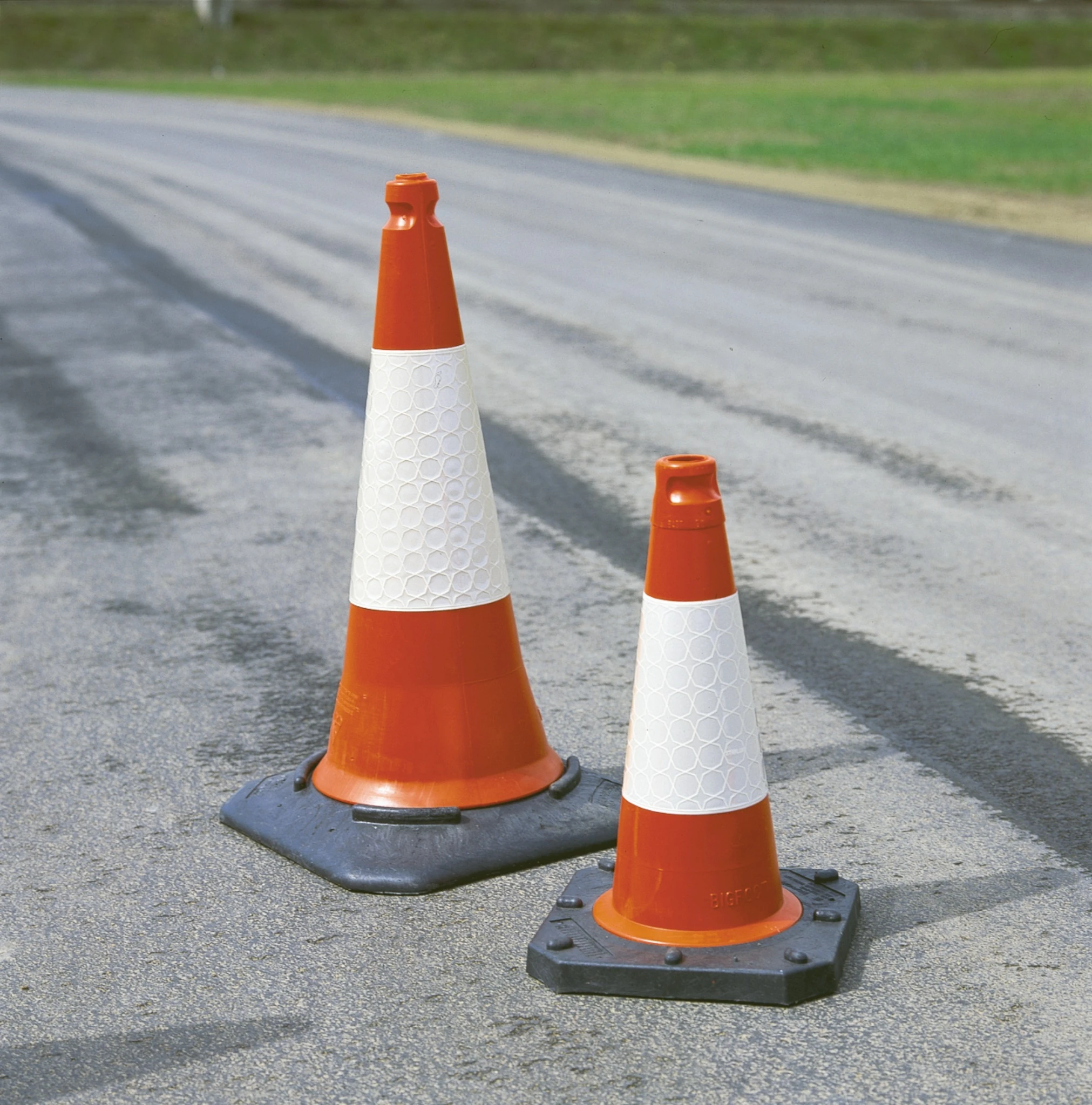 High-Visibility Traffic Control Cone