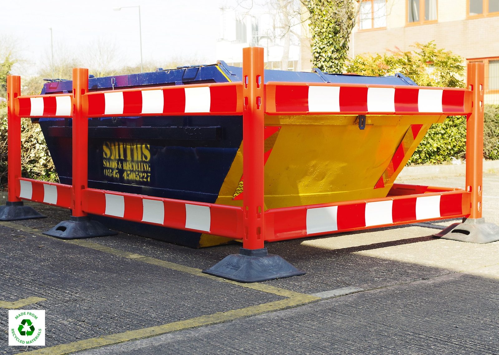 Temporary Warning Barrier
