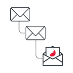 email sequence icon 