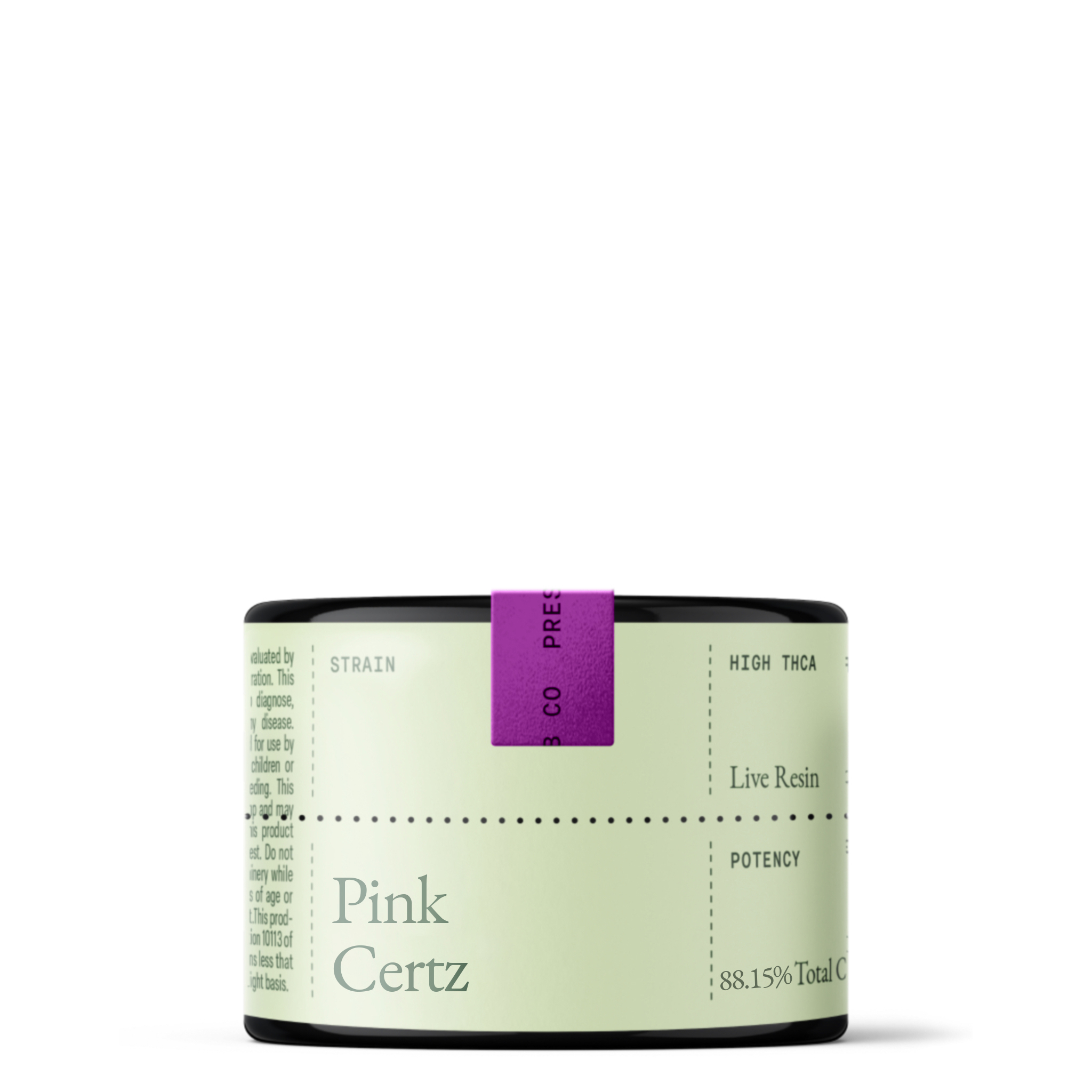 Pink Certz Live Resin