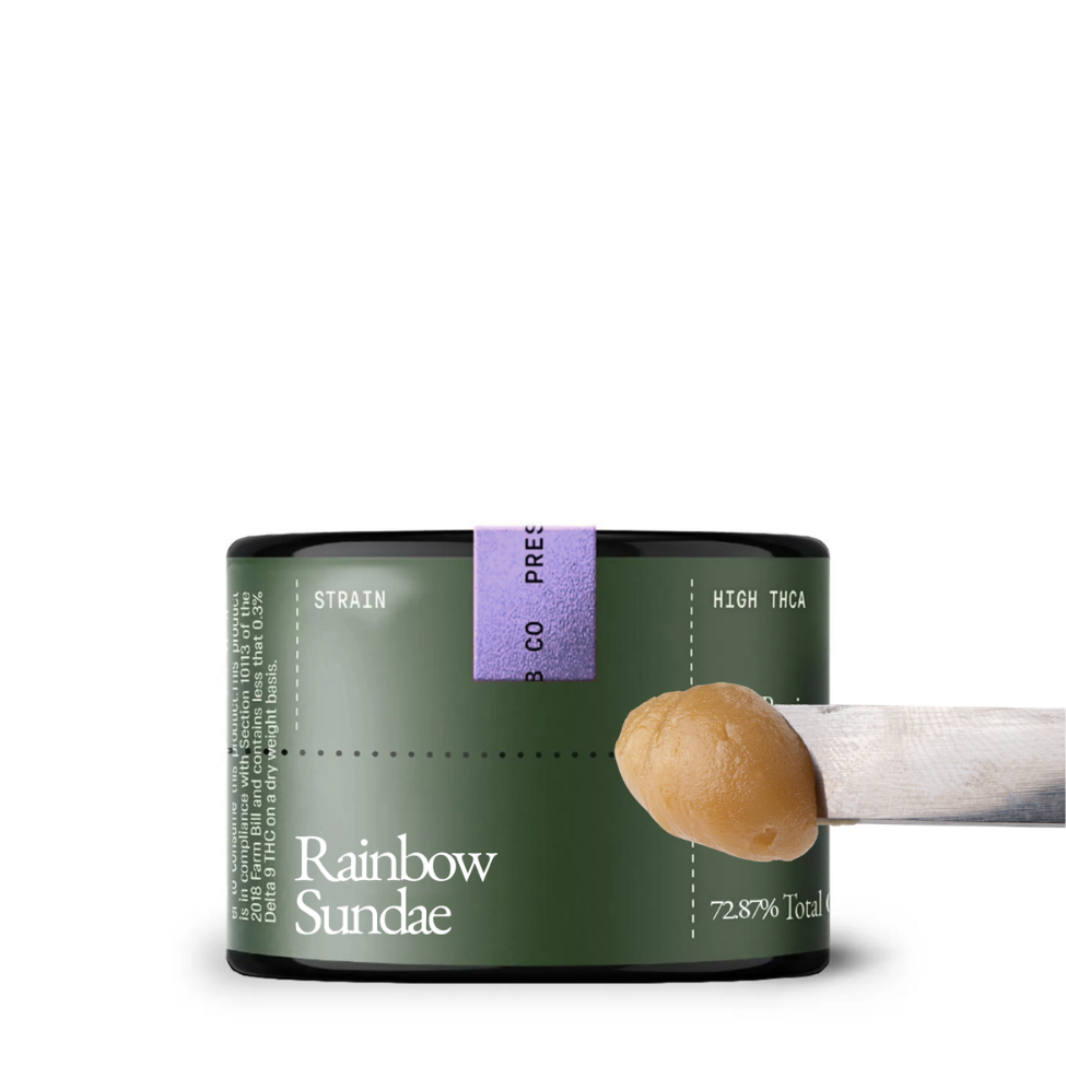 Rainbow Sundae Live Rosin