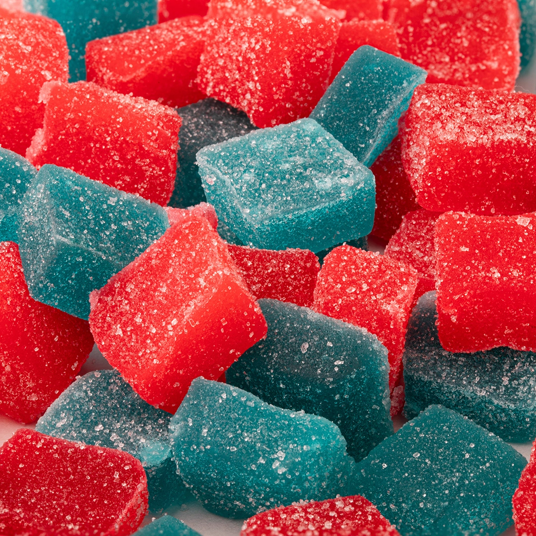 OG Cherry / Blue Razz D9 Live Rosin Gummies