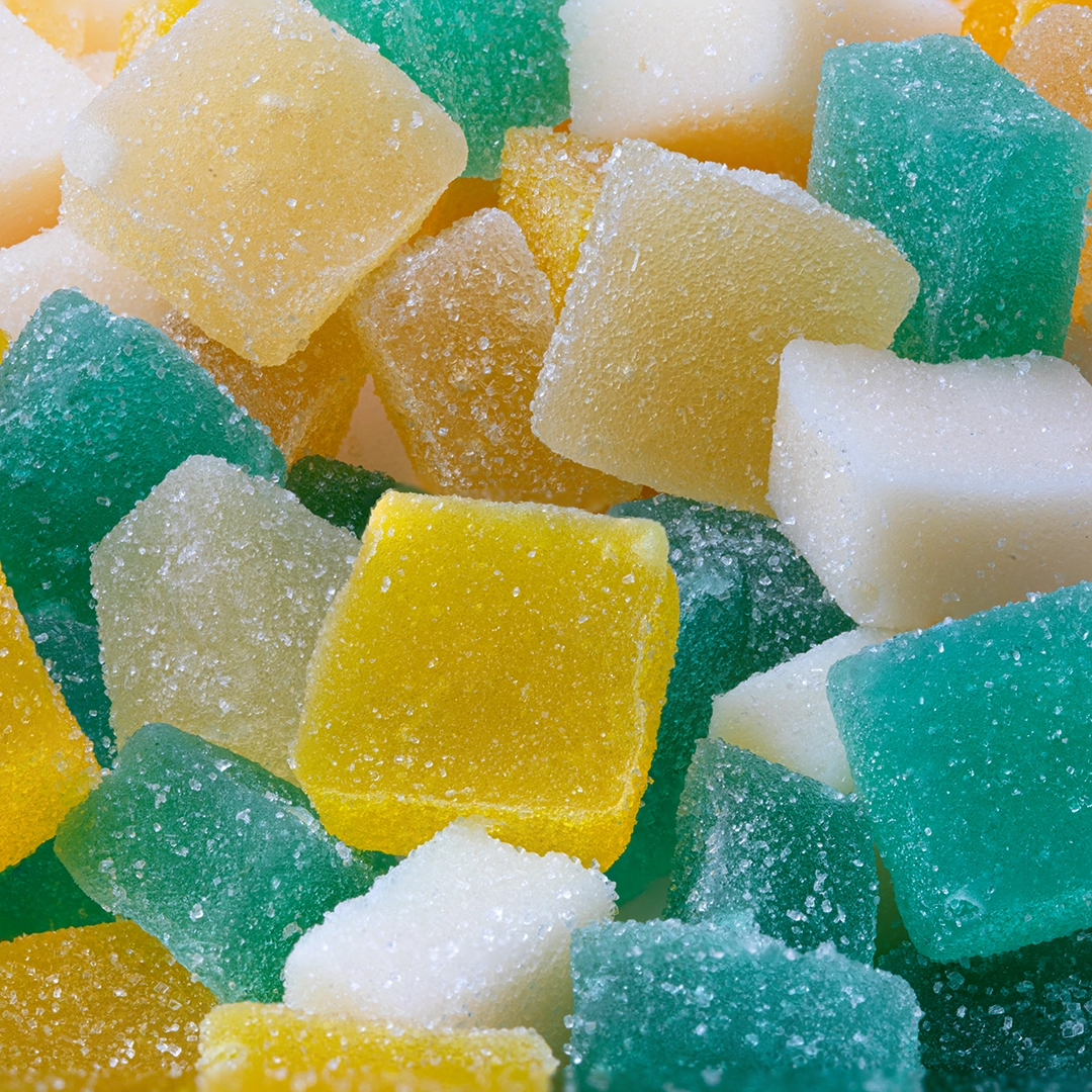 Tropical Mix D9 Live Rosin Gummies