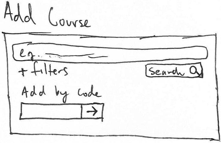 Add course sketch
