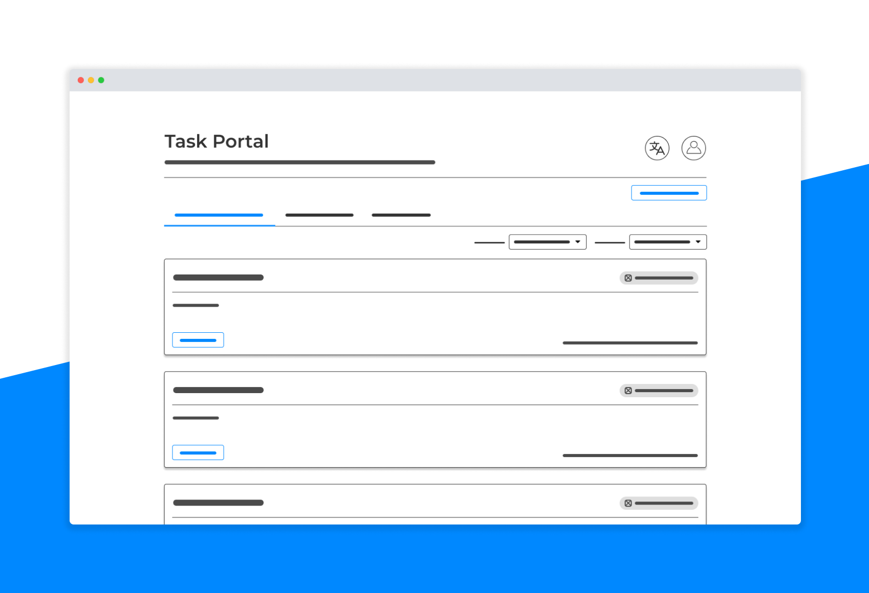 Task Portal Redesign