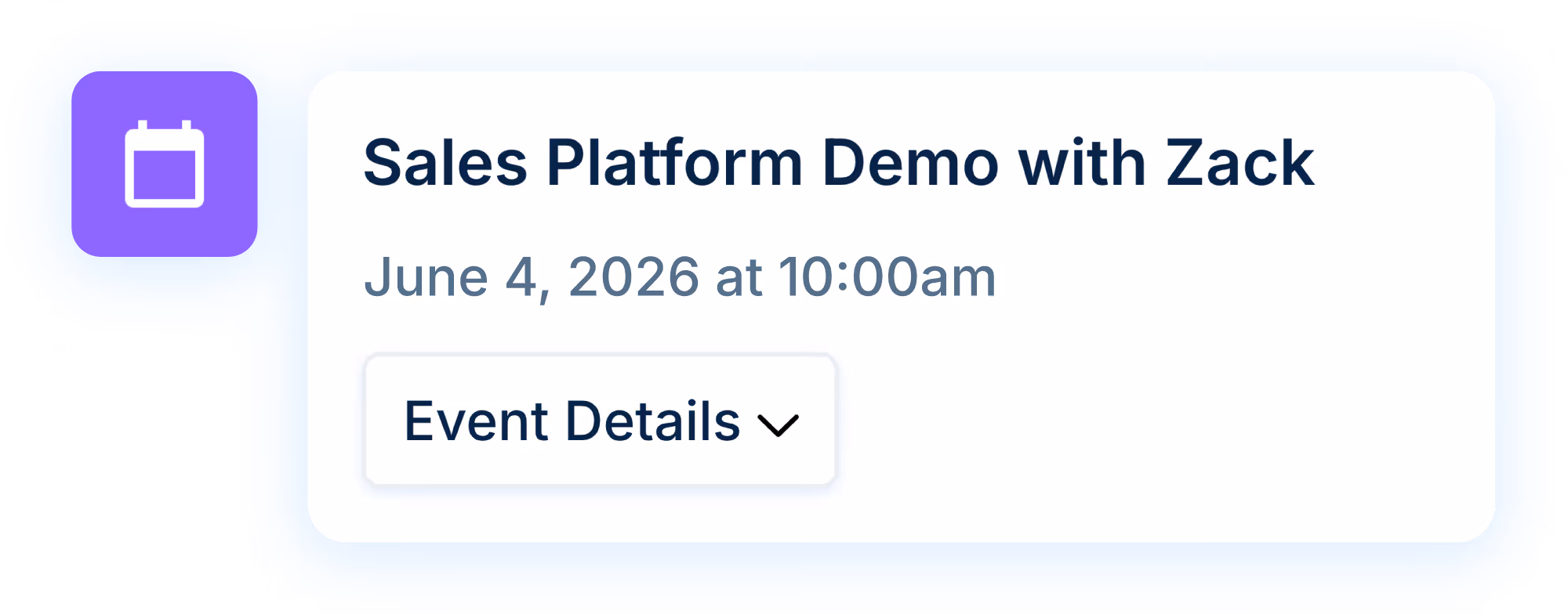 Schedule calls with AI SDRs