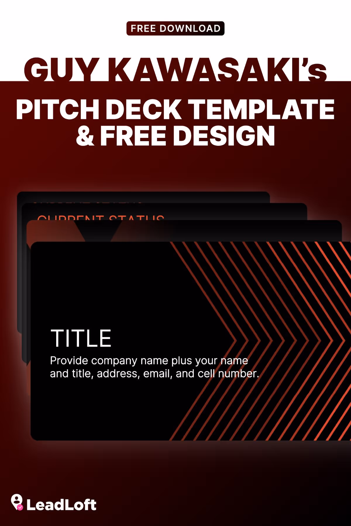 Guy Kawasaki's Pitch Deck Template (+Free Download)