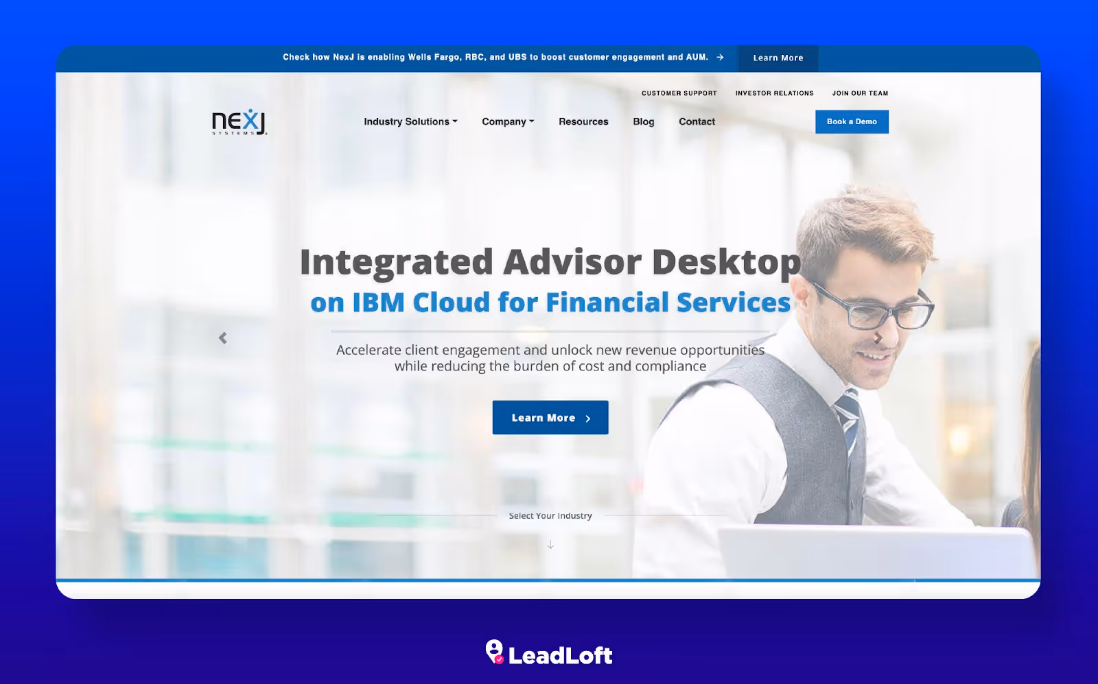 Next Website Screenshot