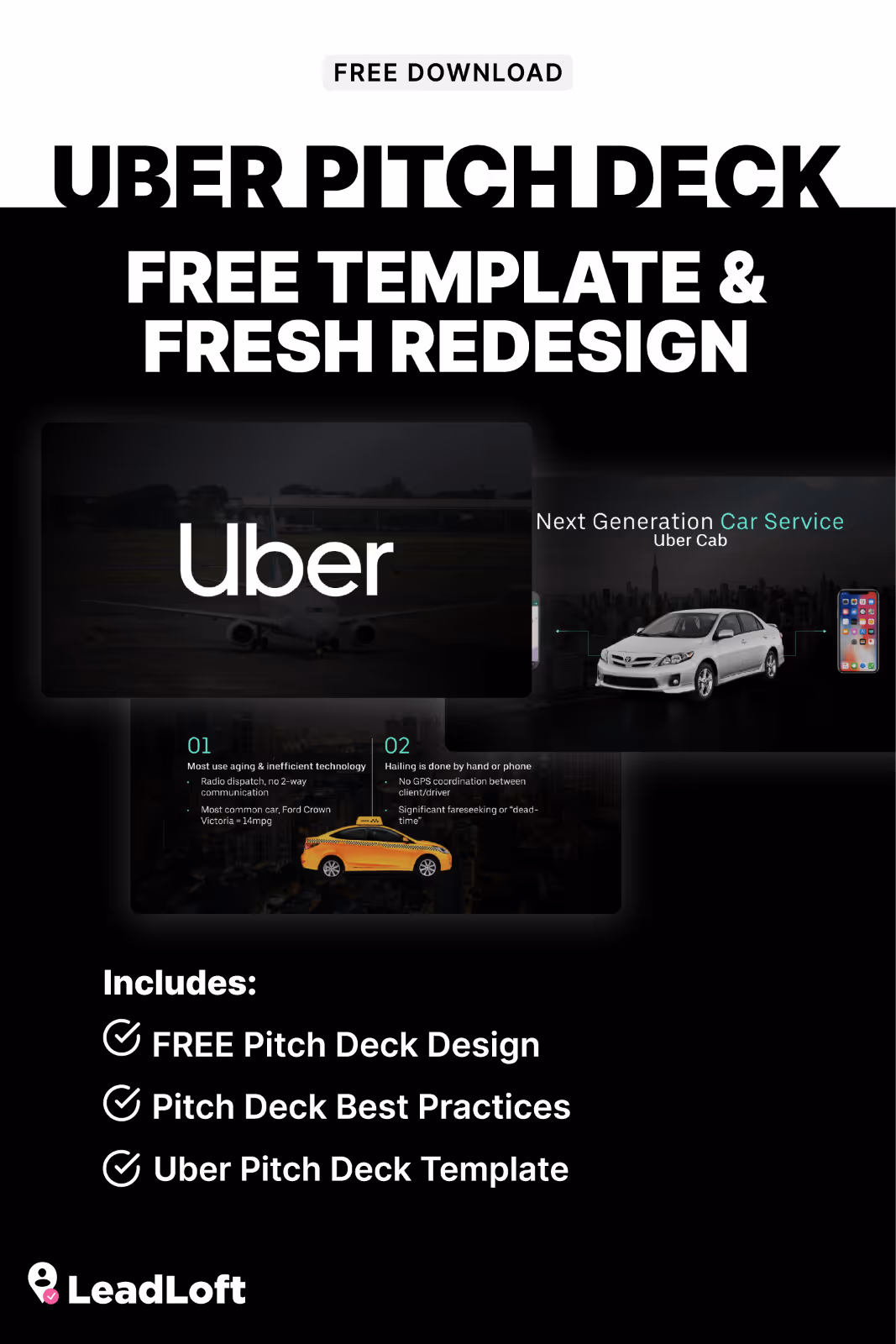 Uber Pitch Deck (+Free PPT & PDF Download)