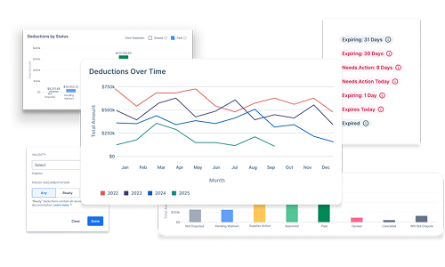 Fragmented & Manual Workflows. Screenshot of overages app for Walmart.