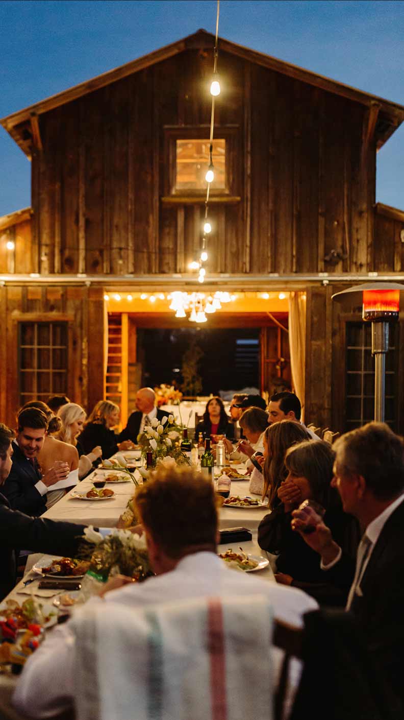 barn wedding