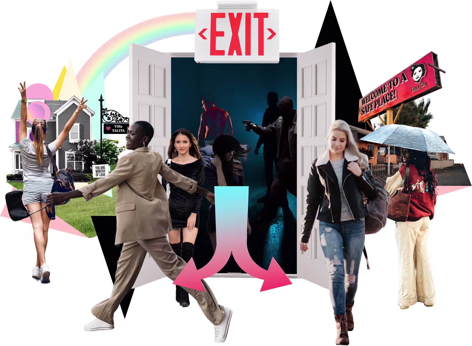 Illustration Talitas exitprogram